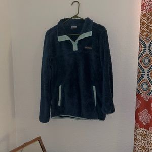 Womens Columbia 1/4 sherpa